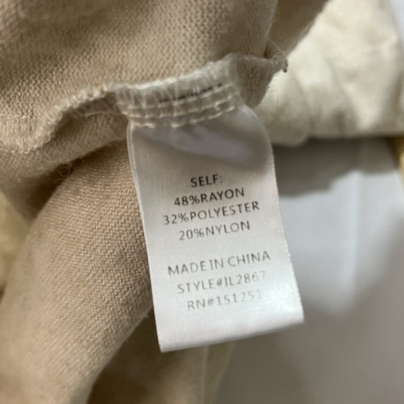 In‎ Loom Women's Peasant Top Sz M Soft Tunic Boho Cottagecore V Neck - Picture 10 of 13